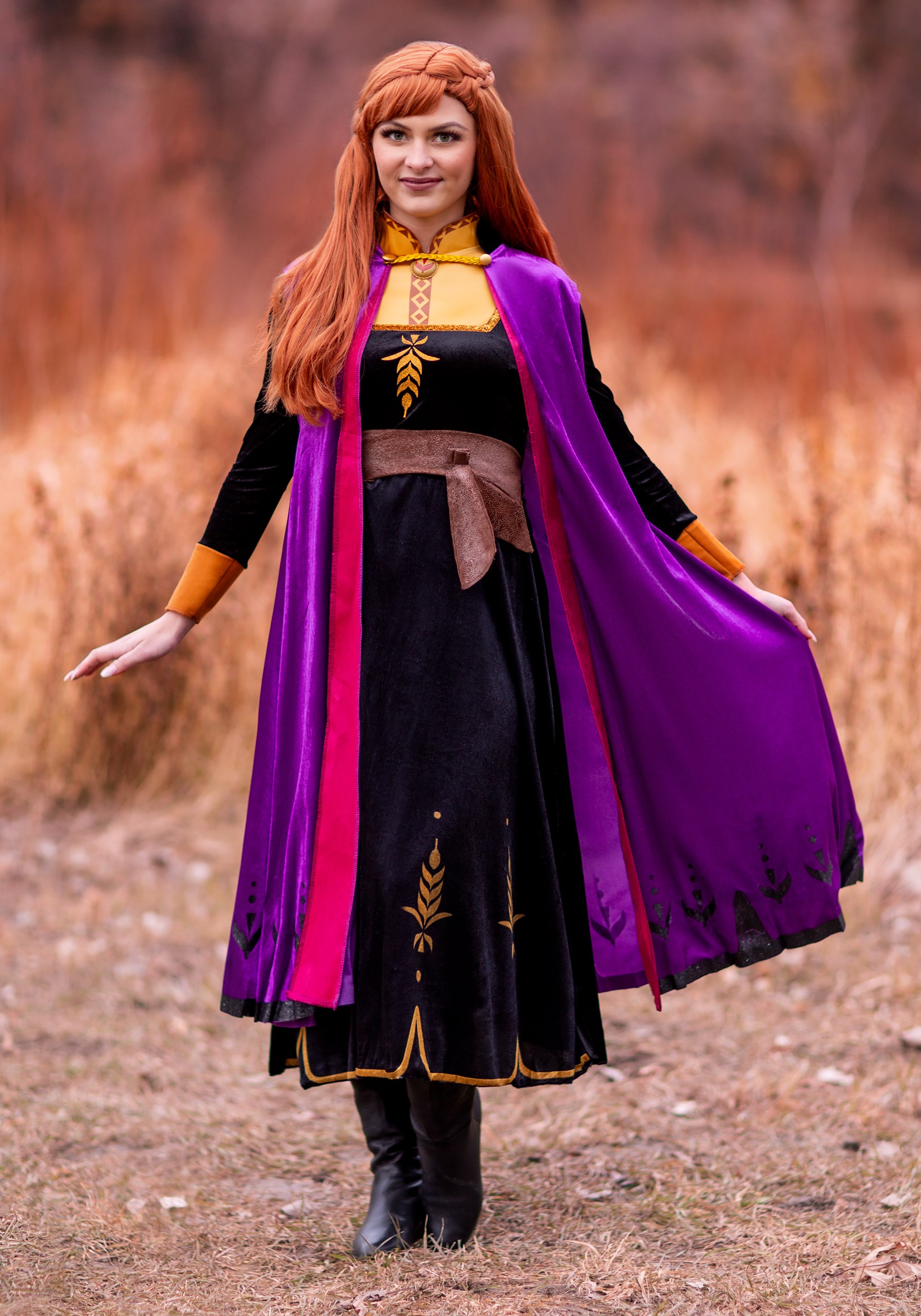 disney anna costume for adults