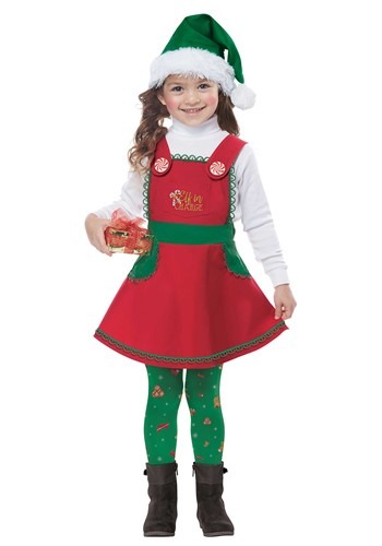 Toddler Elf in Charge Costume