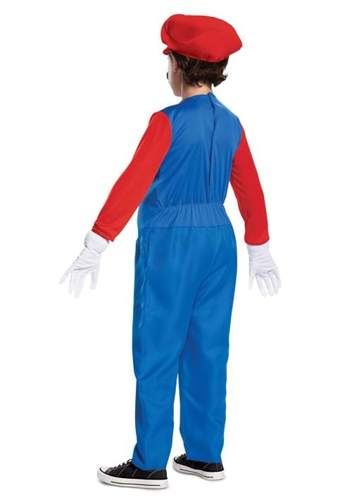 Nintendo Super Mario Brothers Boys Mario Deluxe Costume