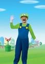Super Mario Brothers Boys Luigi Deluxe Costume