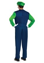 Super Mario Brothers Mens Luigi Deluxe Costume Alt 1
