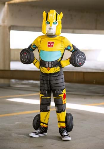 Transformers Bumblebee Converting Costume For Kids