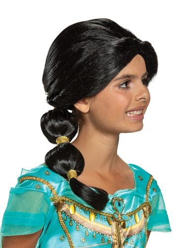 The Aladdin Live Action Kid Jasmine Wig