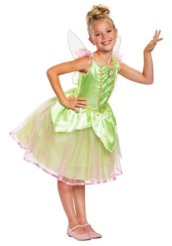 The Peter Pan Girls Tinker Bell Costume
