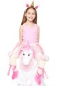 Girl's Unicorn Ride Along Costume Alt 3