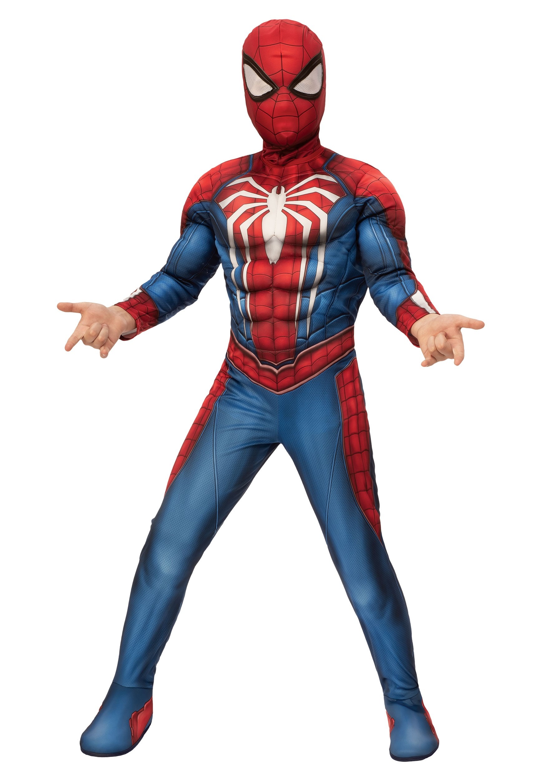 Disfraz de Deluxe de Kid's Spider-Man Gamer Deluxe Multicolor