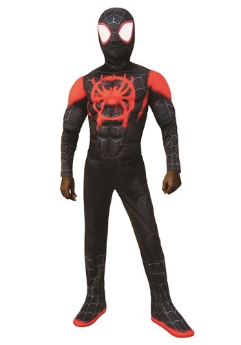 Miles Morales Cosplay Spiderman Costume Superhero Zentai Suit Halloween  Costumes Full Body JumpSuit for Kids/Adult/