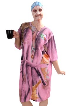 Women's Crazy Cat Lady Costume