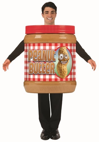 The Adult Peanut Butter Jar Costume