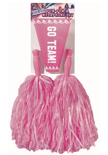 Pink PomPom and Megaphone