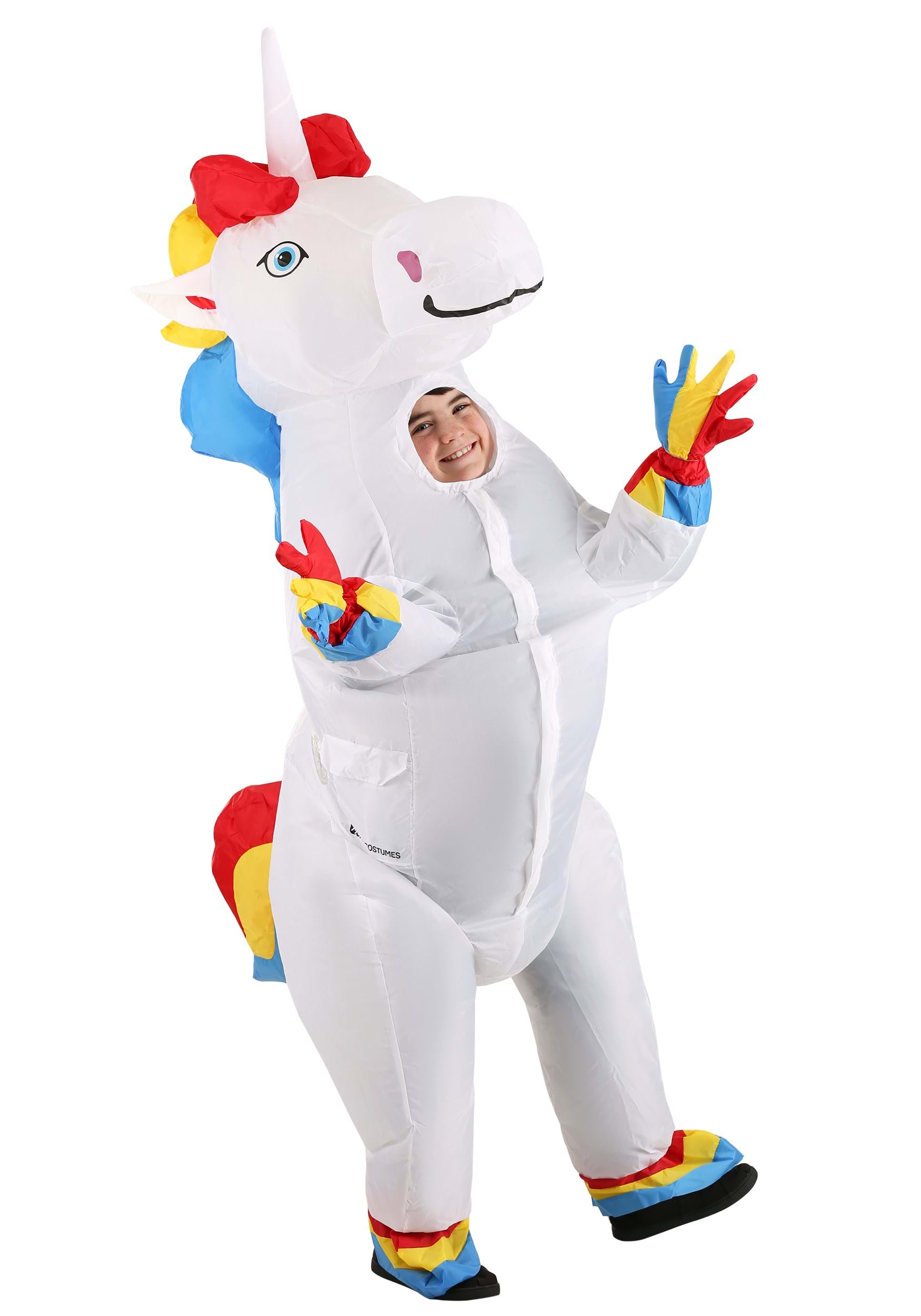 N /A Inflatable Unicorn Costume Halloween