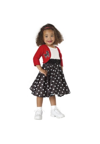 Toddler Girls 50's Costume