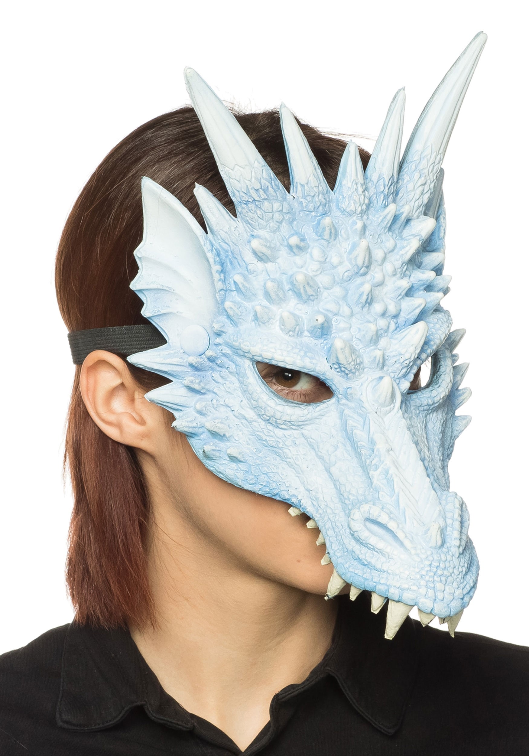 Máscara de dragón de hielo azul Multicolor Colombia
