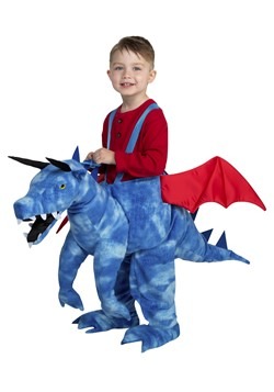 Kids Ride in Dashing Dragon Costume