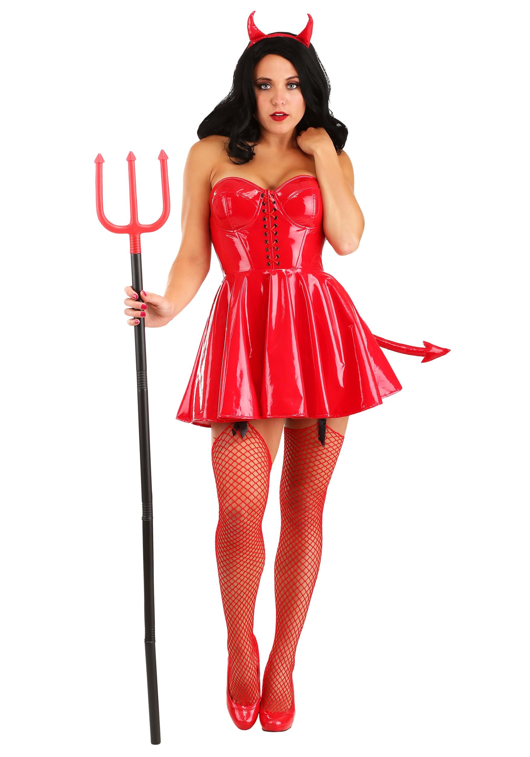 Red Hot Devil Costume for Women.