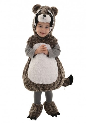 Toddler Raccoon Bubble Costume