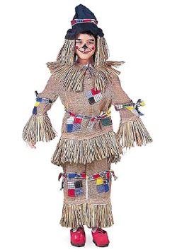Realistic Kids Scarecrow Costume