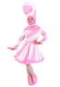 Girls Pink Candy Cane Dress Costume