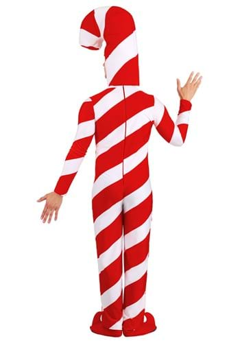 Candy Cane Bodysuit Costume For Adults