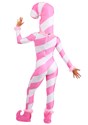 Women's Pink Candy Cane Jumpsuit