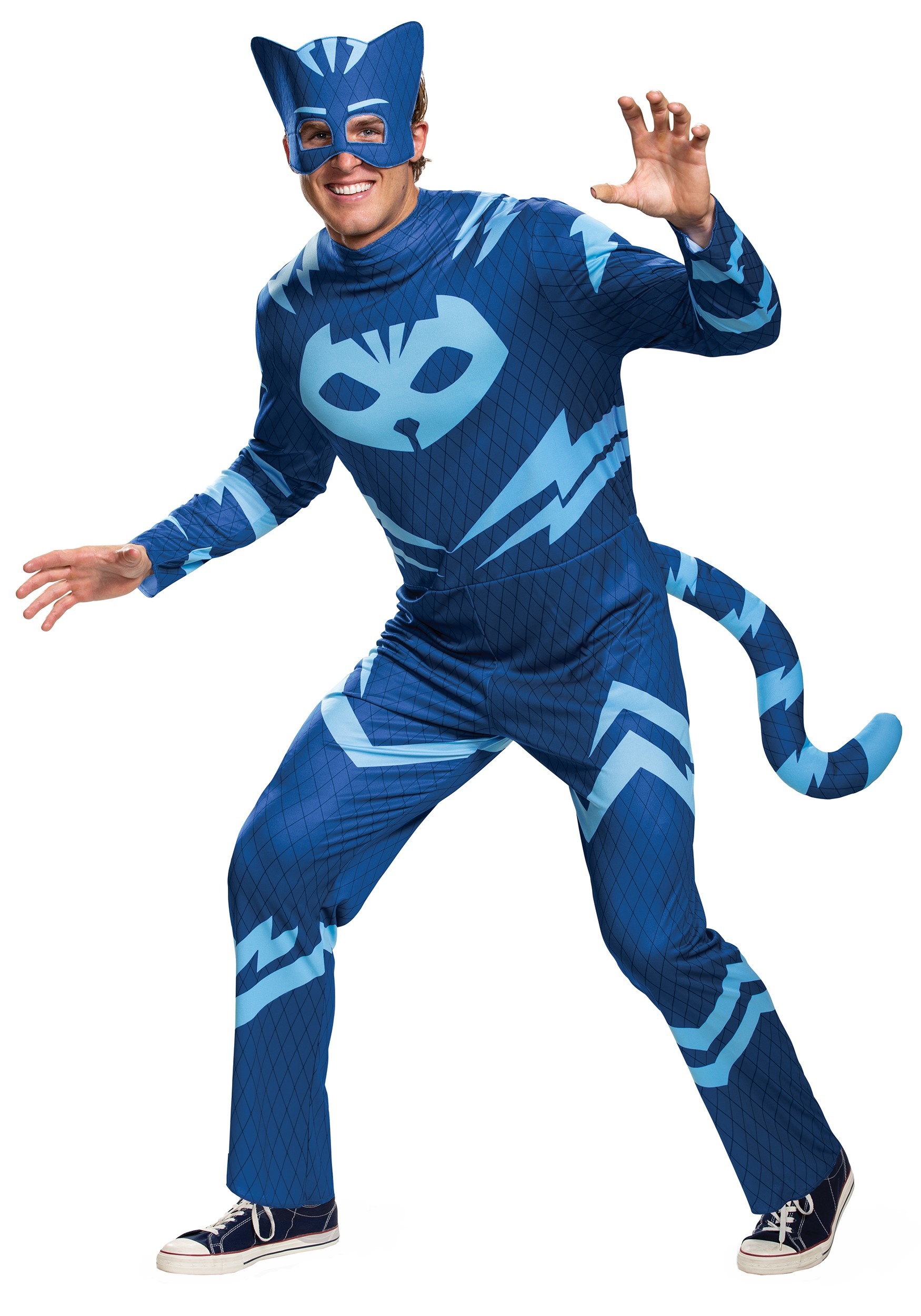Photos - Fancy Dress PJ Masks Disguise  Catboy Classic Costume for Adults Blue 