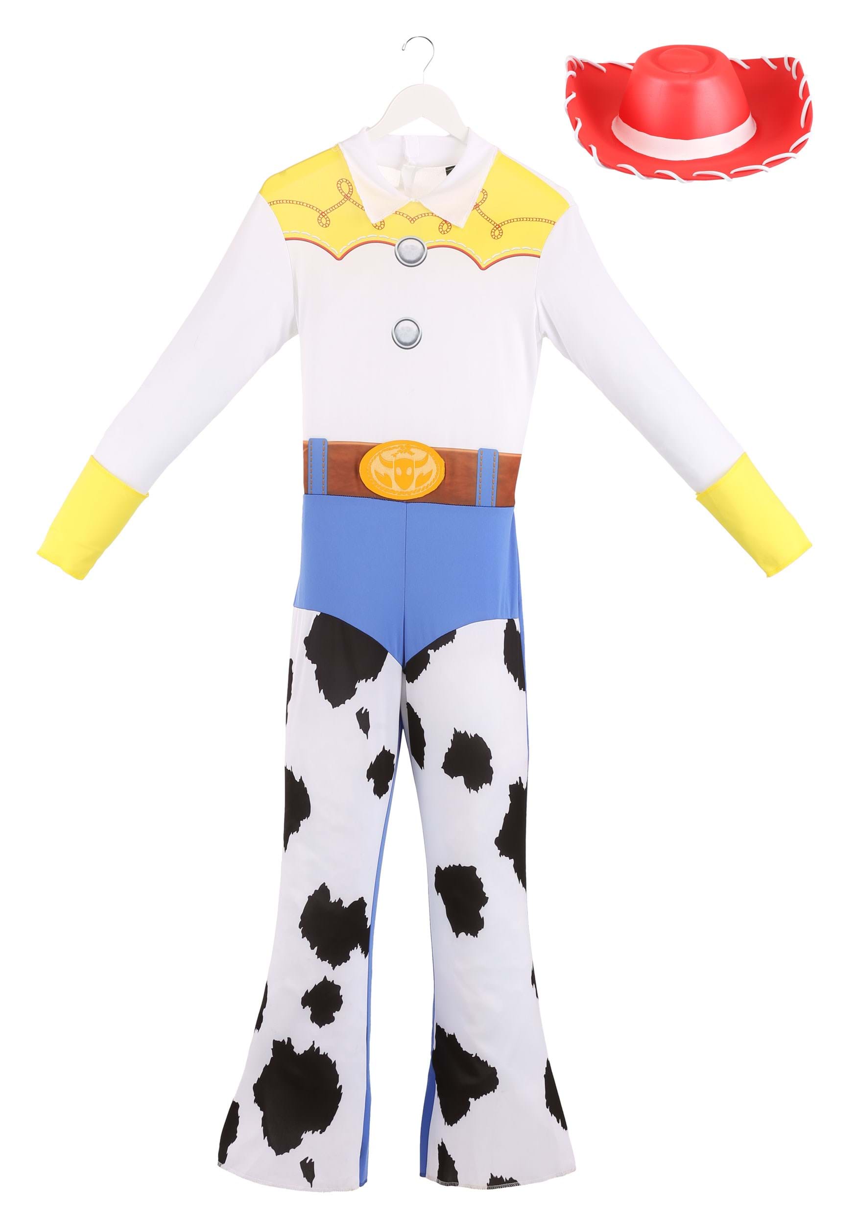 Disney Toy Story Cowgirl Jessie Cosplay Costume Outfit Jeans Uniform Suit Dress 