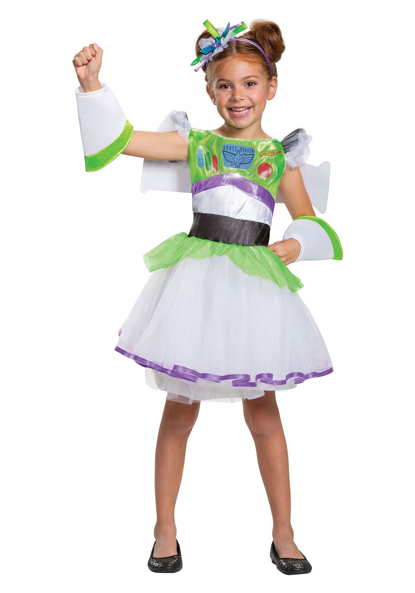 Toy Story Girls Buzz Buzz Lightyear Tutu Disfraz Multicolor