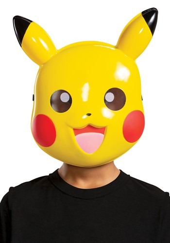 Máscara de pikachu infantil de Pokemon