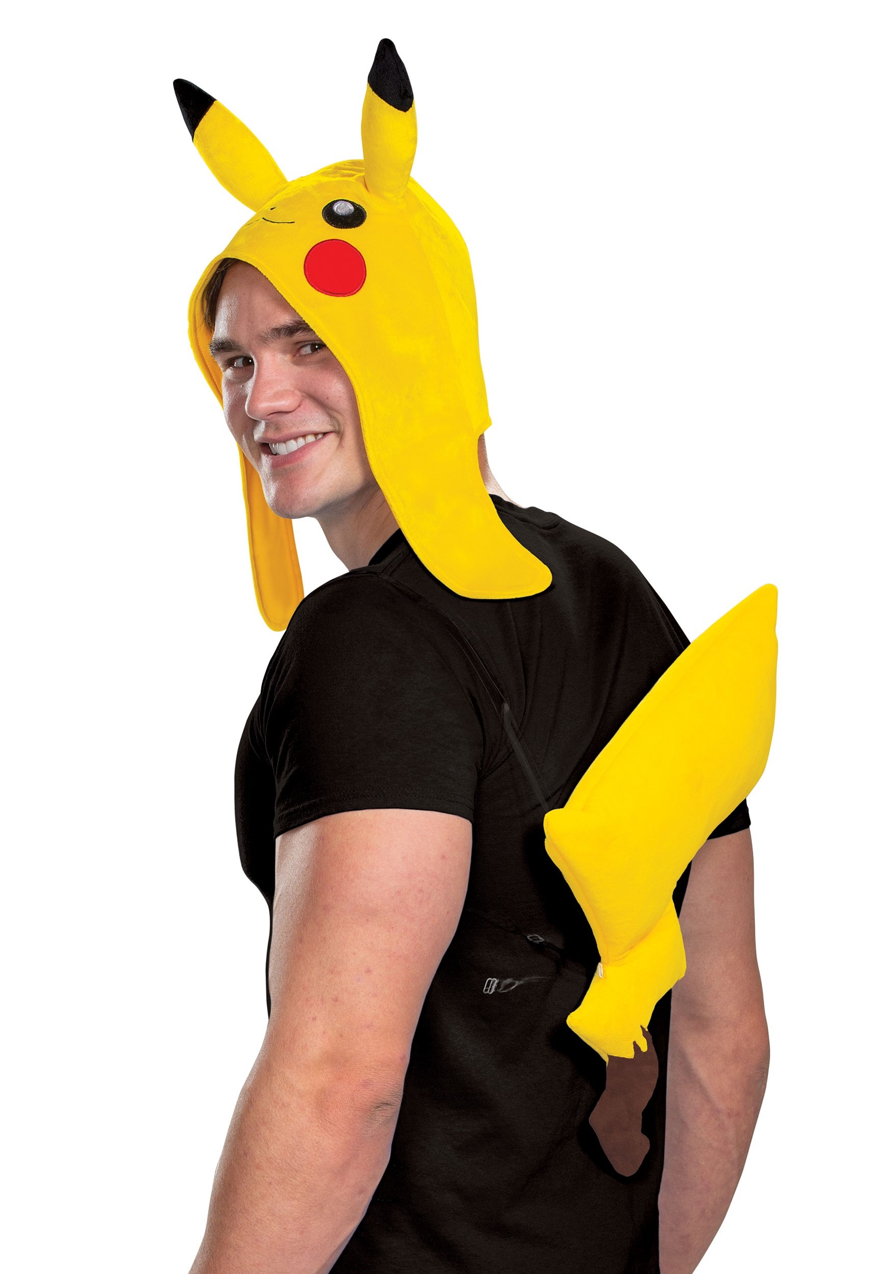 NWT Mens Pokemon Pikachu Halloween Costume, M