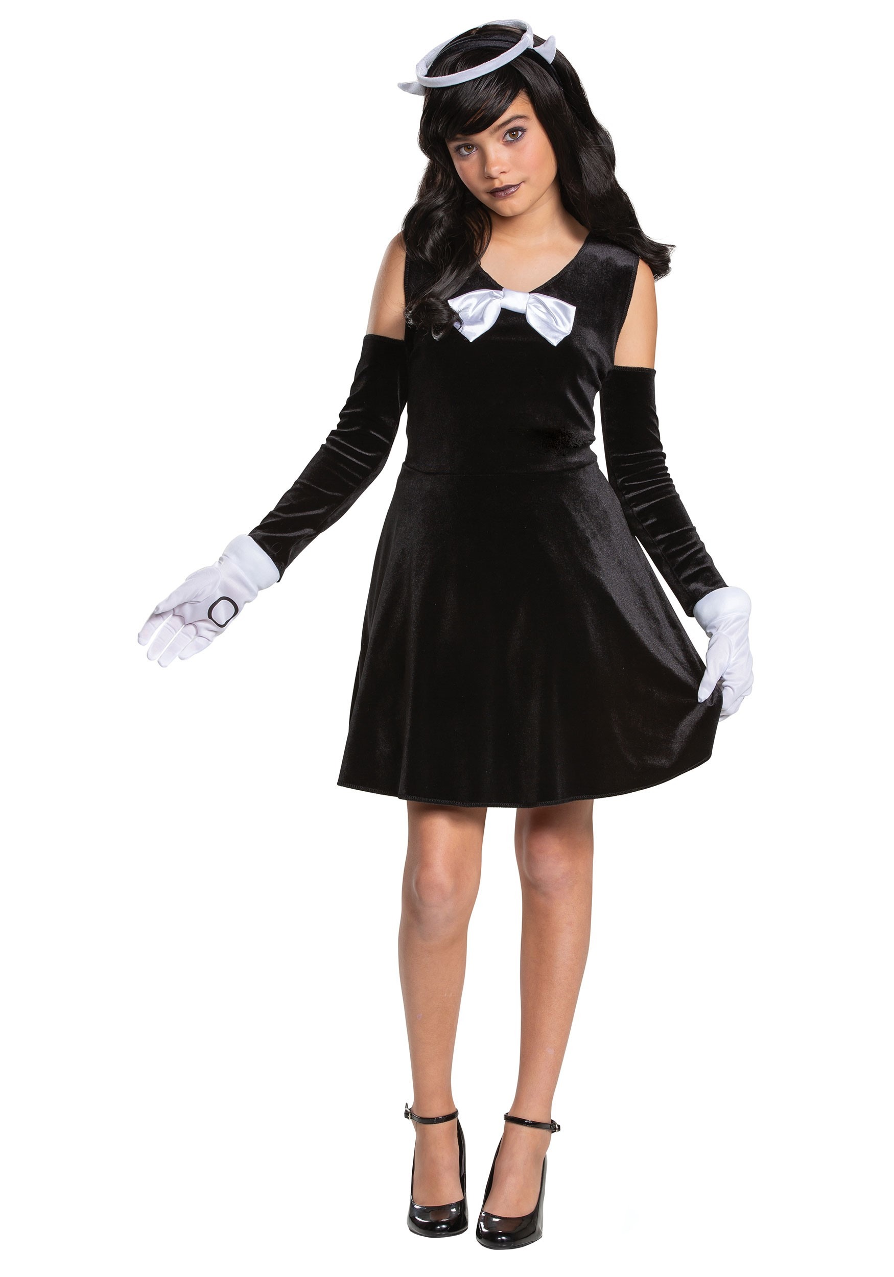 Bendy And The Ink Machine Girls Alice Angel Classic Costume 