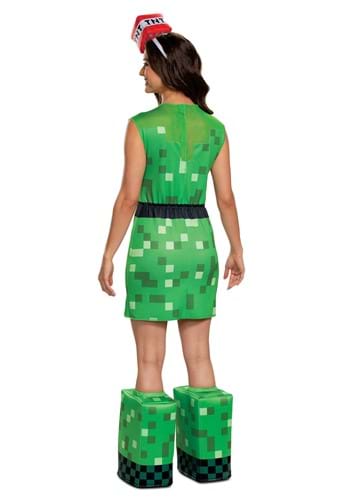 Women's Minecraft Creeper Costume
