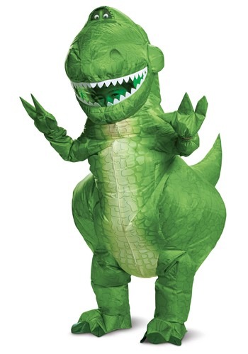 Kids Toy Story Rex Inflatable Costume