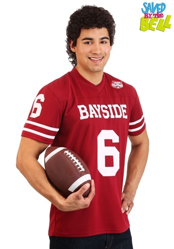  Saved By The Bell AC Slater #6 Bayside Tigers Costume Football  Jersey (Adult Medium) : Clothing, Shoes & Jewelry