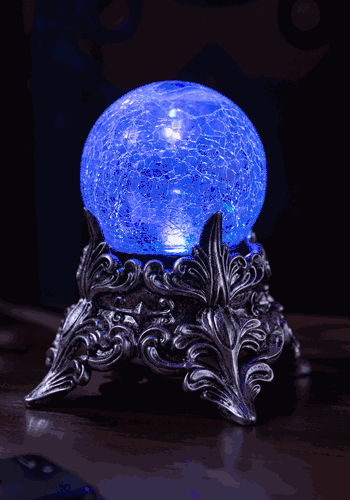 Color Changing 7 Inch Mystic Crystal Ball Prop