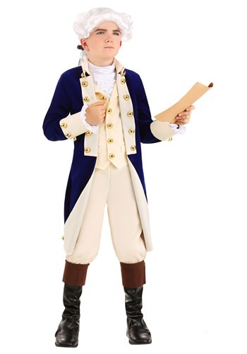 Children's Founding Mothers Colonial Costume