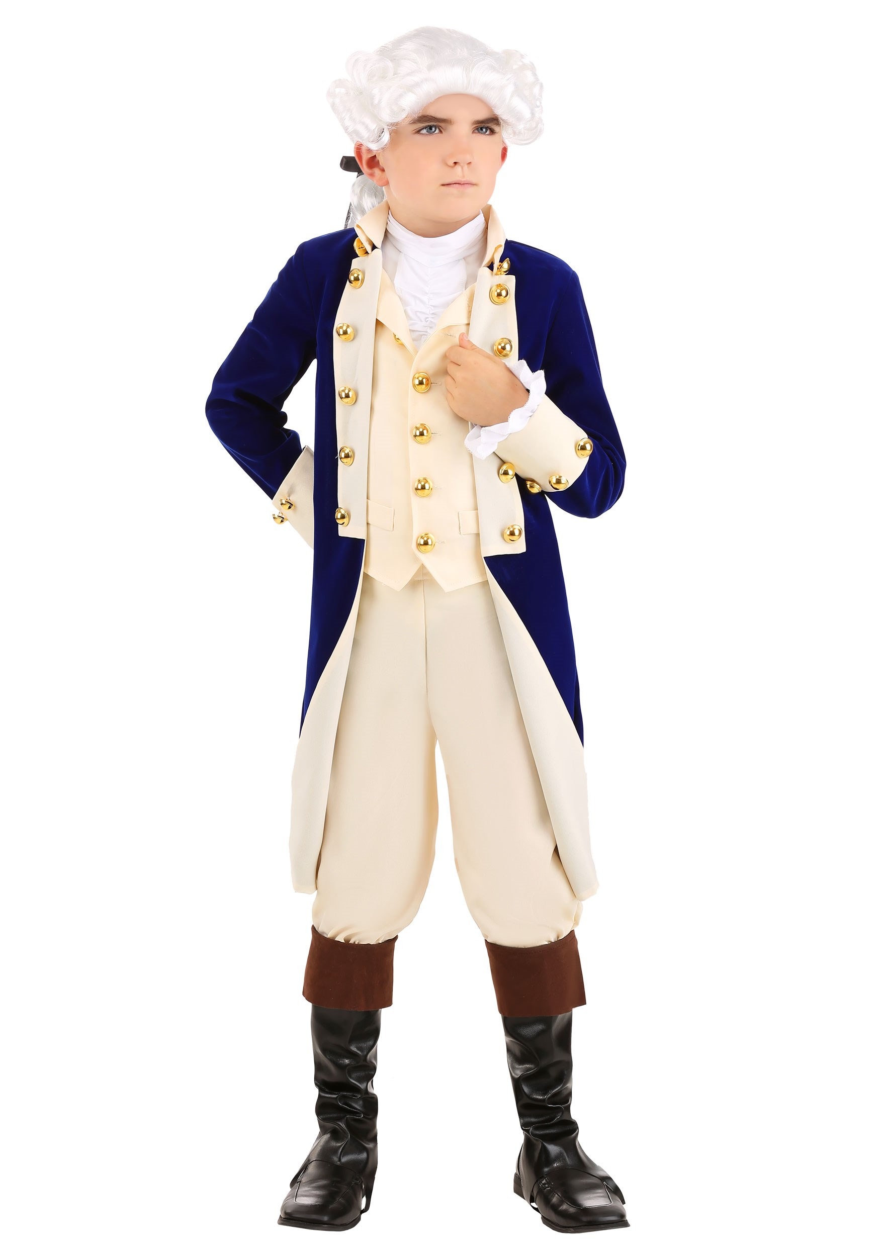 Alexander Hamilton Costume For Boys , Boy's Historical Costumes