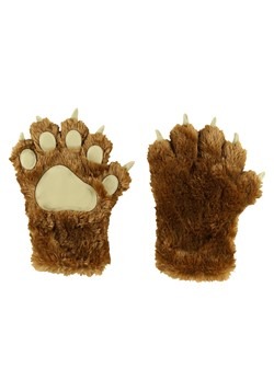 Adult Brown Bear Paw Mitt Glove