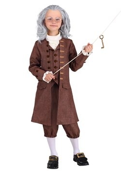 Details about   Child Benjamin Franklin Halloween Costume