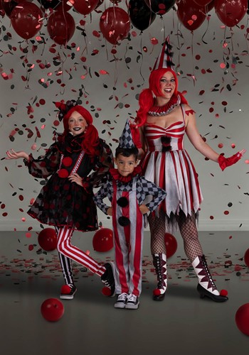 Wicked Circus Toddler Clown Costume