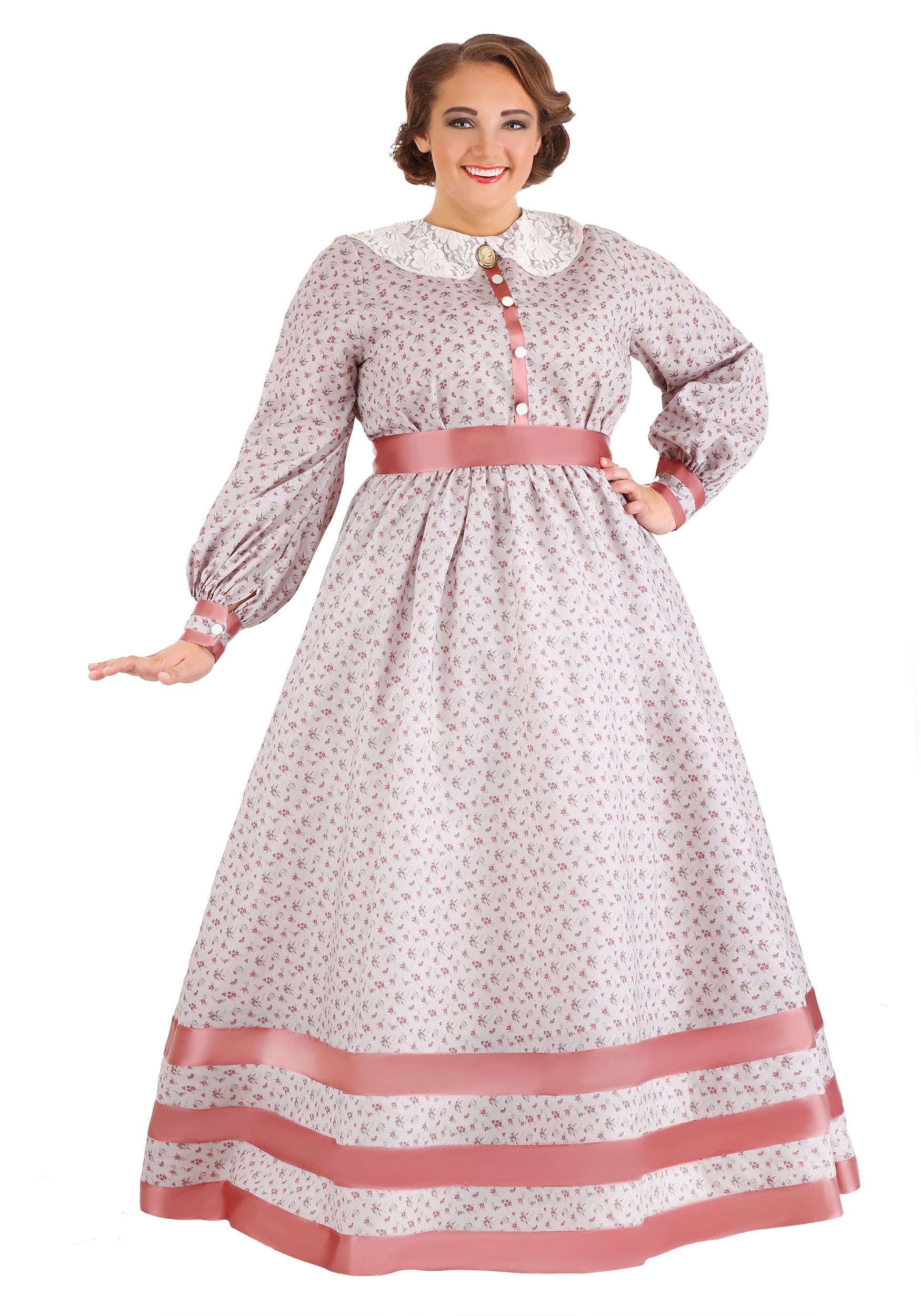 Victorian Plus Size Dresses | Edwardian Clothing, Costumes Plus Size Civil War Dress Costume for Women $69.99 AT vintagedancer.com