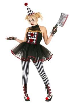 Womens Twisted Clown Costume
