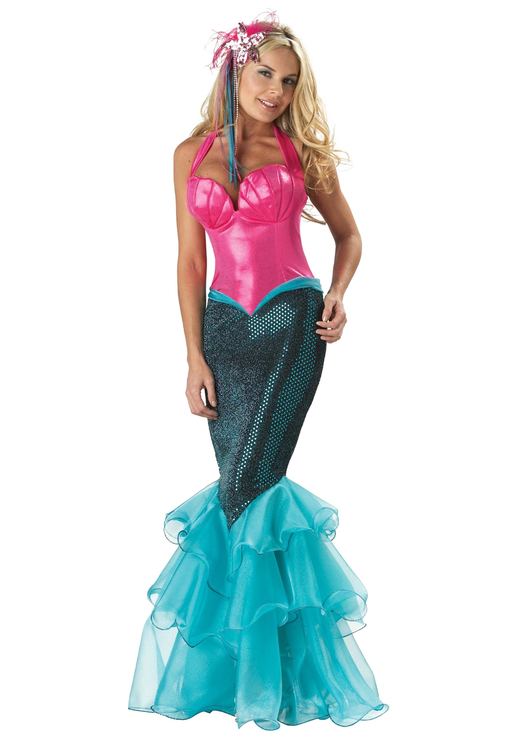 Girls Mermaid Halloween Costume 2433