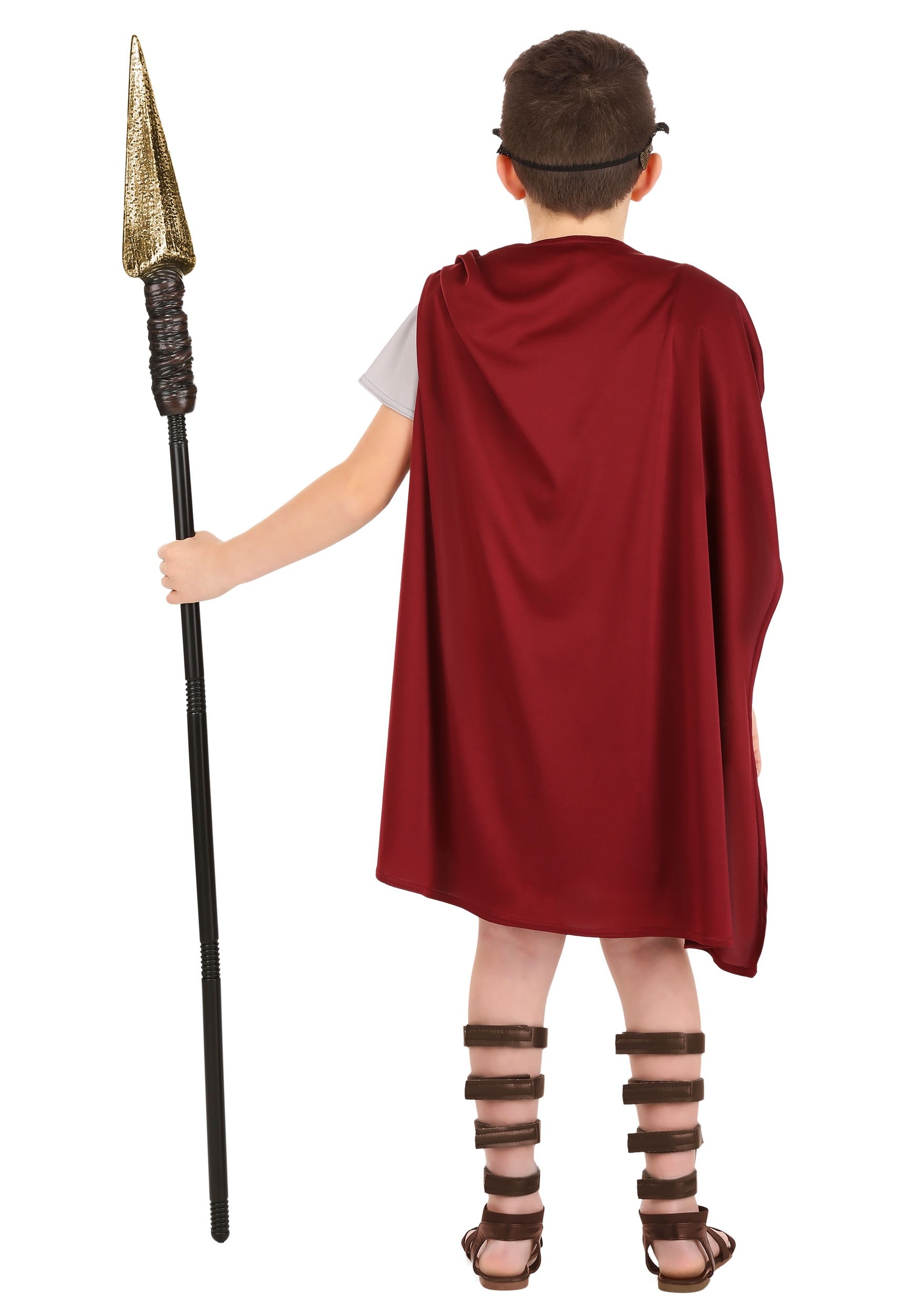 Details about   Kids Gladiator Roman Soldier  Costume Hero Greek Warrior Book Week Boys Medieval 