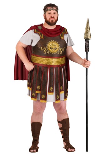 Plus Size Men's Roman Warrior Costume | Historical Costumes