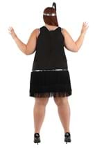 Plus Size Women's Onyx Flapper Costume Alt 1