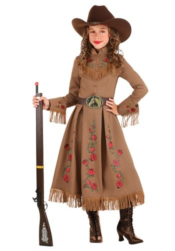 Girl's Annie Oakley Cowgirl Costume