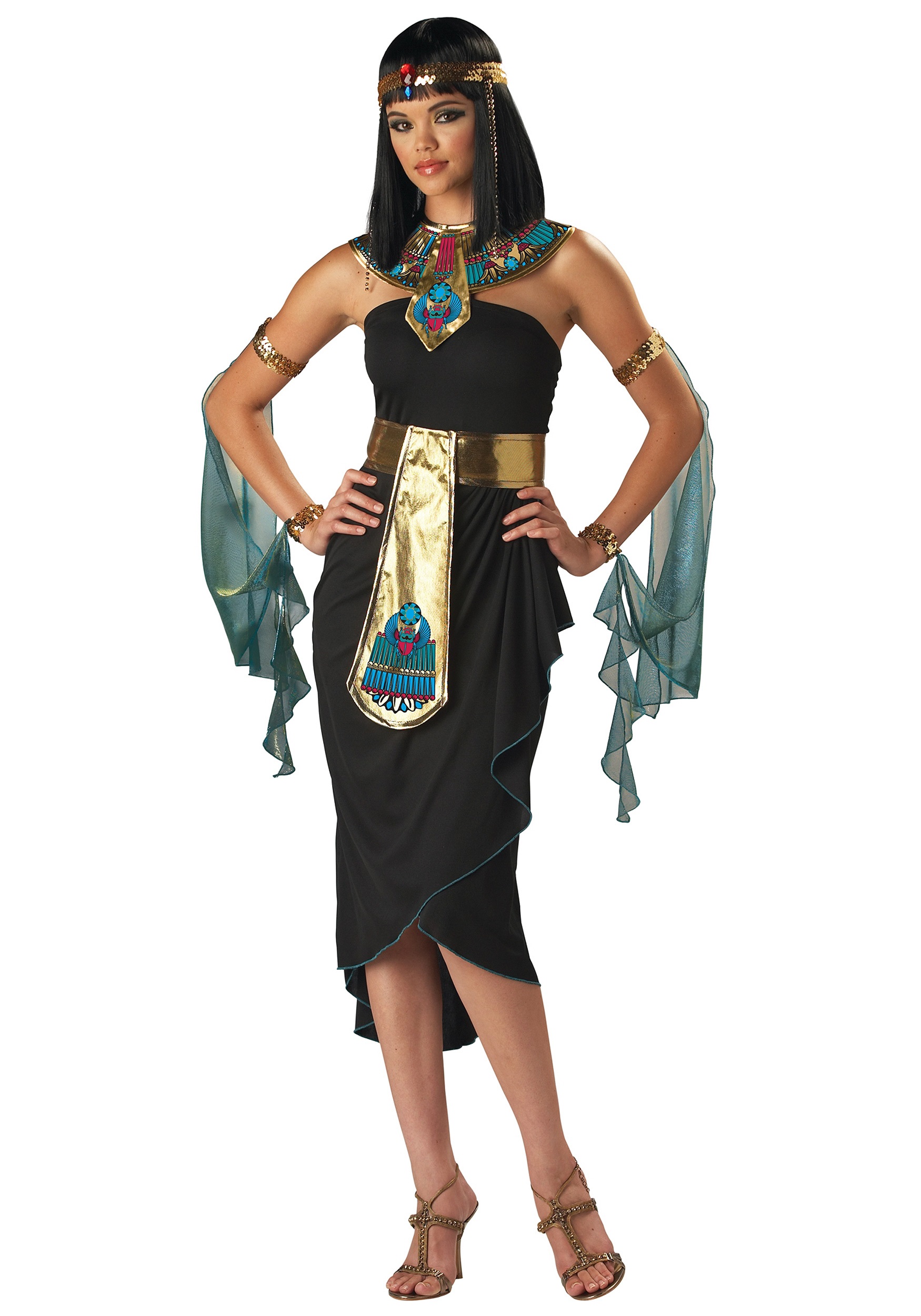 Disfraz de reina del nilo cleopatra Multicolor Colombia