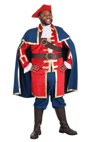 Plus Size Deluxe Rum Buccaneer Costume for Men