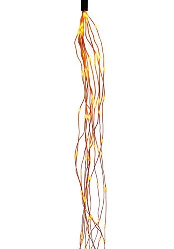 240 Light 7' Orange Branch Lights w/ Rope