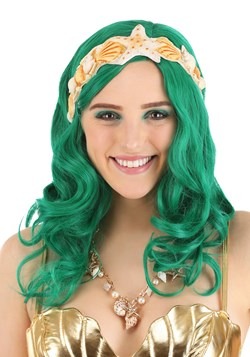 Mint Green Sea Shell bandeau sirène Couronne cheveux bande Ariel Costume Boho 2435